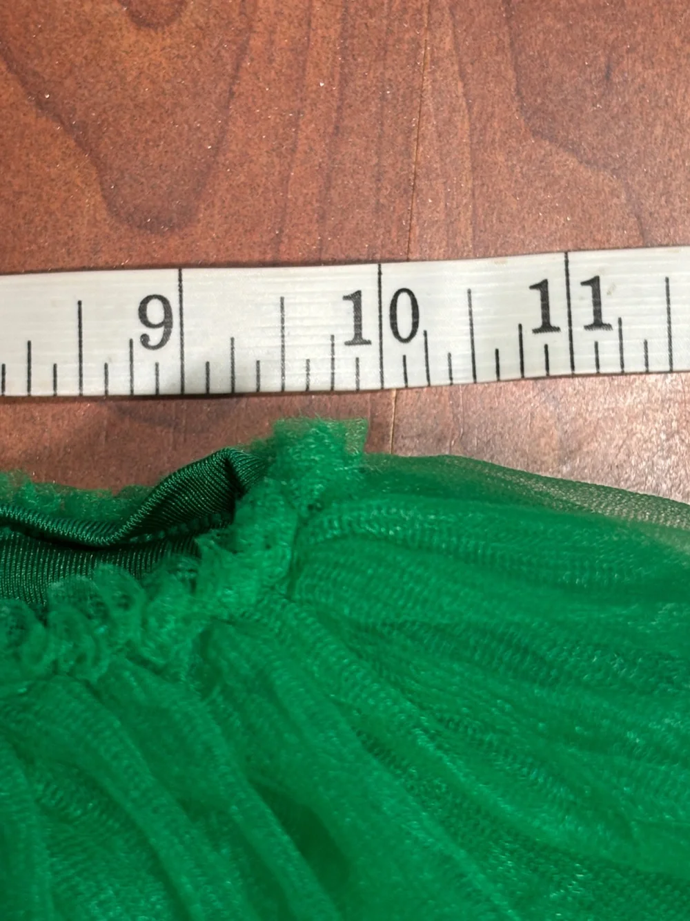 Women's Emerald Green Tulle Skater Skirt